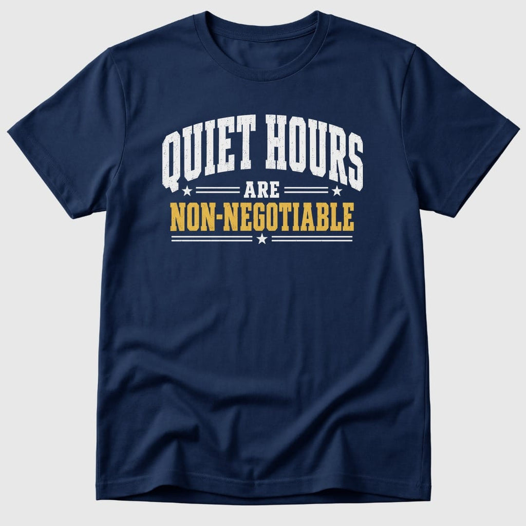 Navy Quiet Hours - Mosaic Rhino
