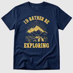 Navy Rather Be Exploring - Mosaic Rhino