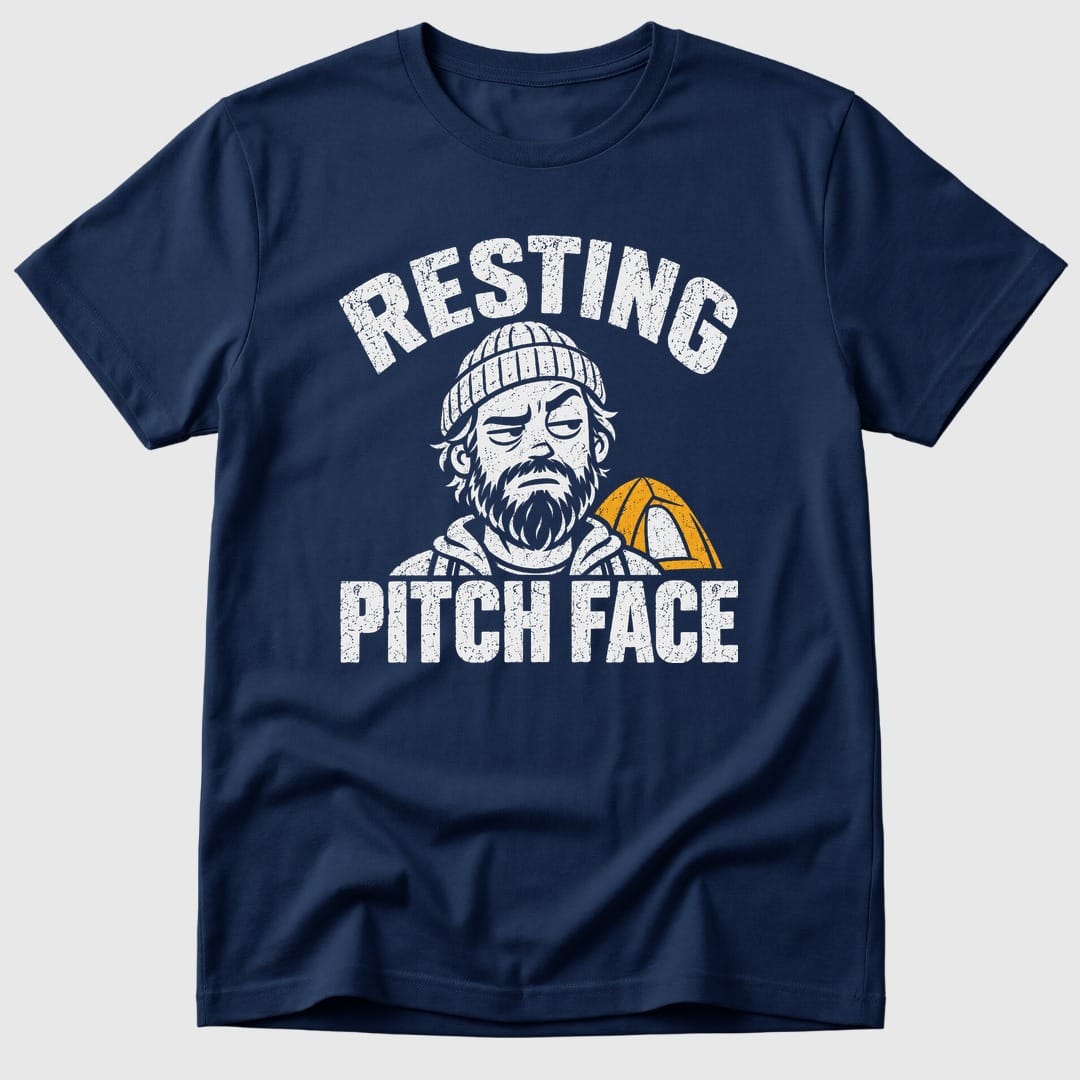 Navy Resting Pitch Face - Mosaic Rhino