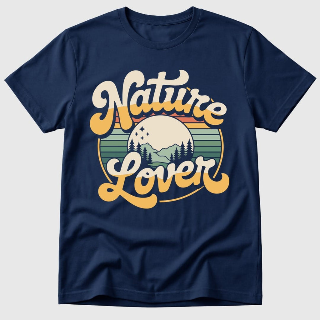 Navy Retro Nature Lover - Mosaic Rhino