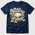 Navy Retro Nature Lover - Mosaic Rhino