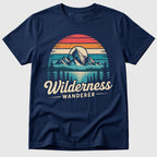 Navy Retro Wilderness Wanderer - Mosaic Rhino