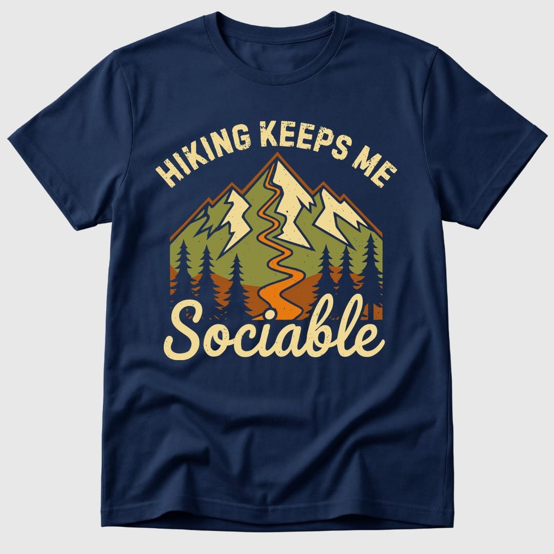 Navy Sociable Hiking - Mosaic Rhino