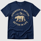 Navy Stronger In Nature - Mosaic Rhino