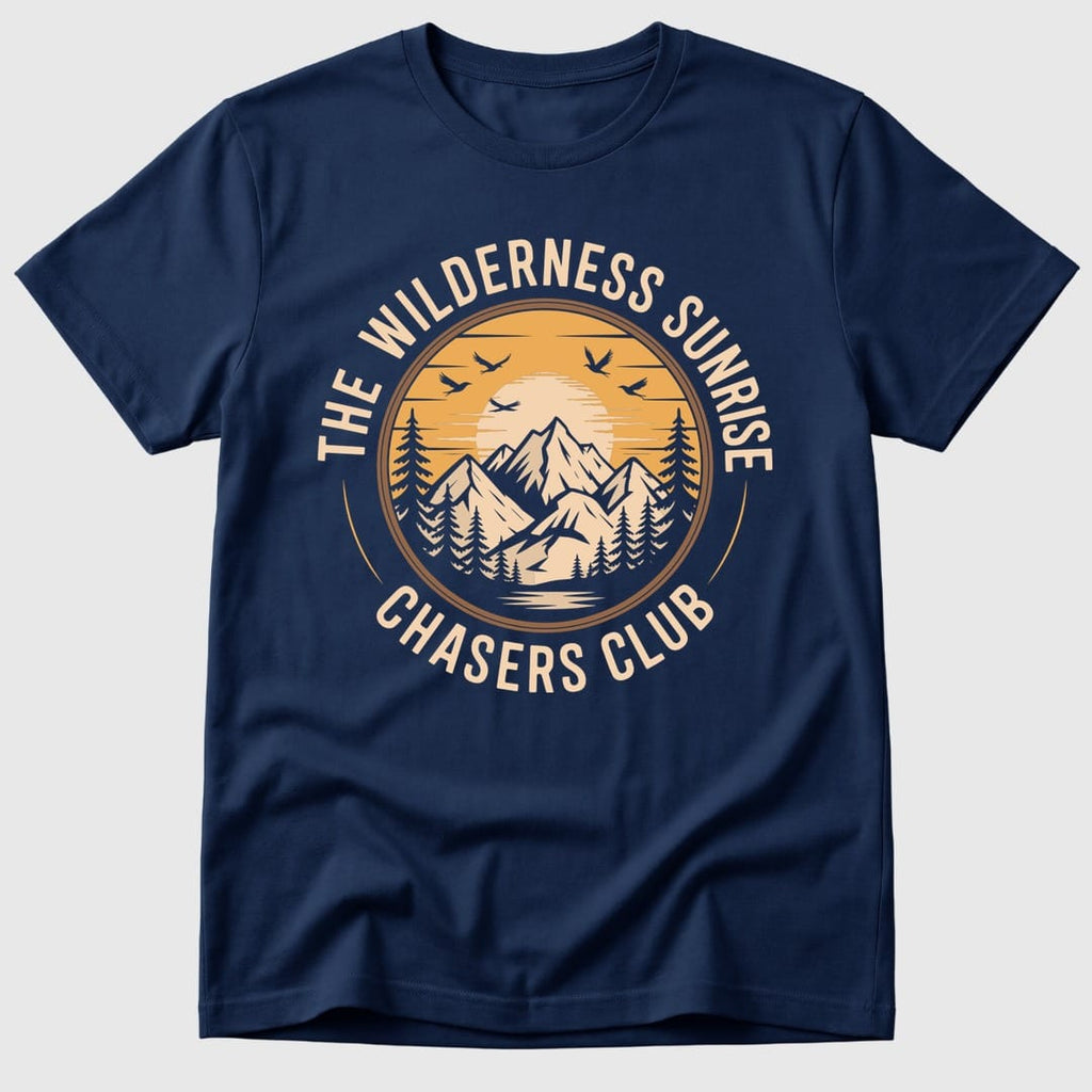 Navy Sunrise Chasers Club - Mosaic Rhino