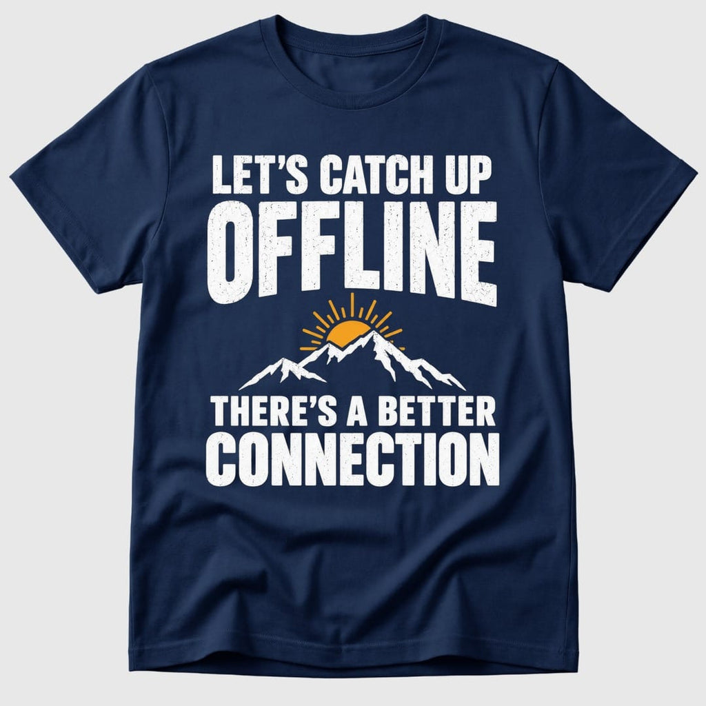 Navy Take This Offline - Mosaic Rhino