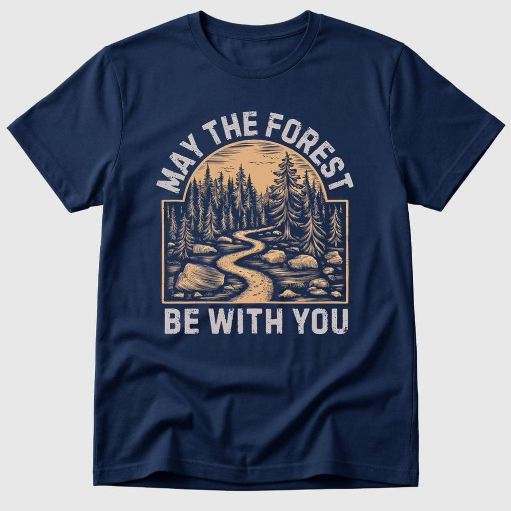 Navy The Forest Is With You - Mosaic Rhino
