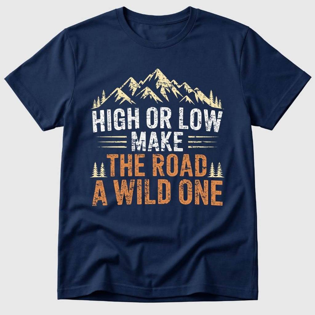 Navy The Wild Road - Mosaic Rhino