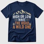 Navy The Wild Road - Mosaic Rhino