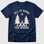 Navy The Woods Are Good - Mosaic Rhino