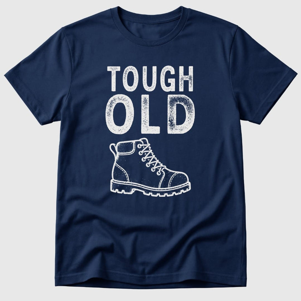 Navy Tough Old Boot - Mosaic Rhino