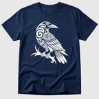 Navy Tribal Crow - Mosaic Rhino