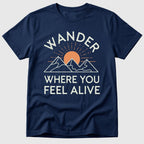 Navy Wander Feel Alive - Mosaic Rhino