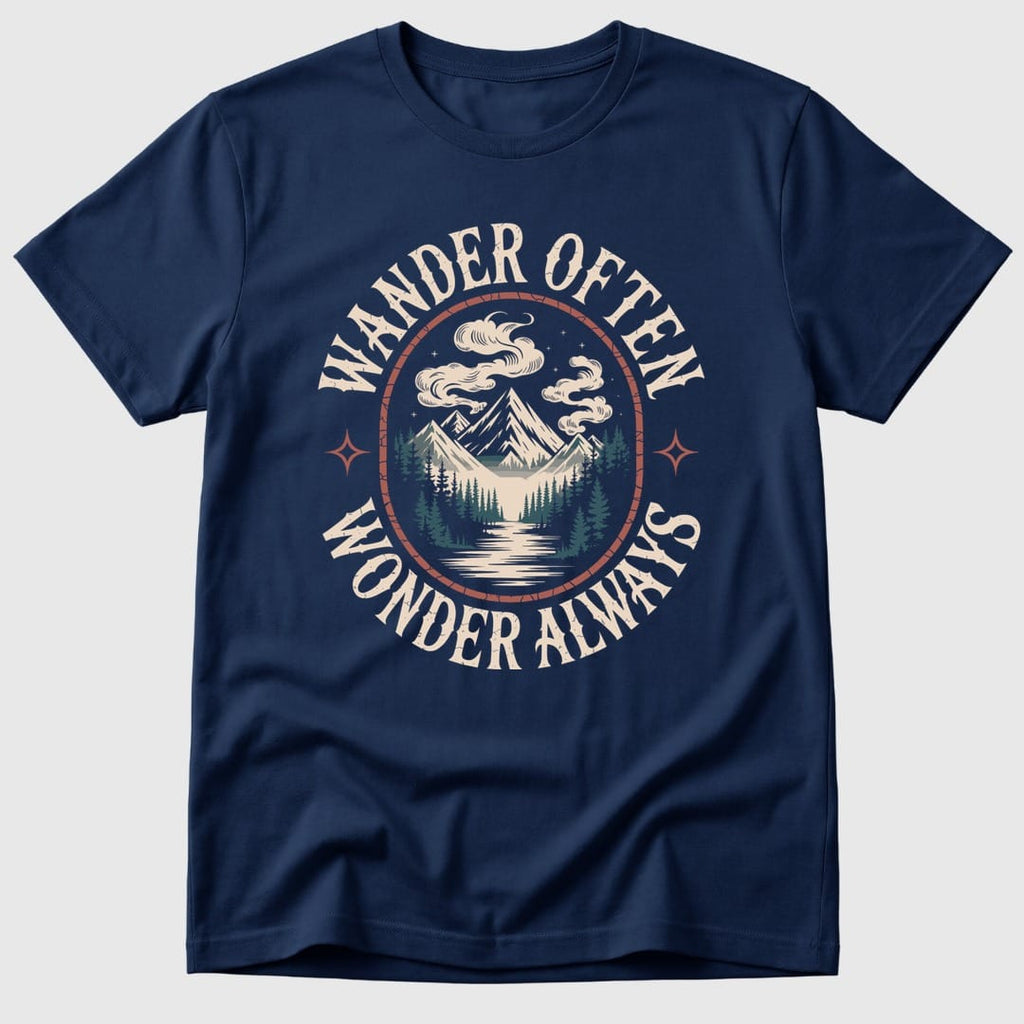 Navy Wander & Wonder - Mosaic Rhino
