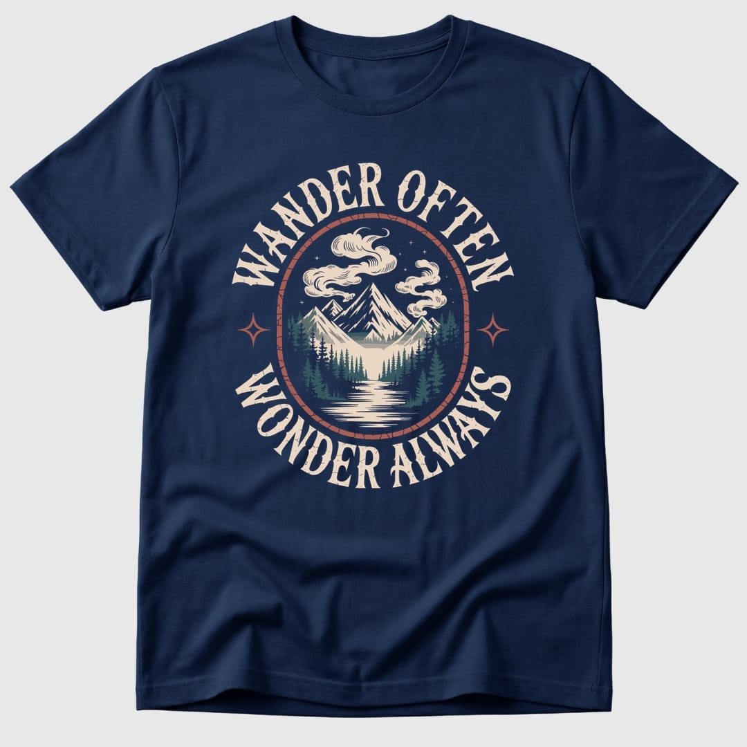 Navy Wander & Wonder - Mosaic Rhino