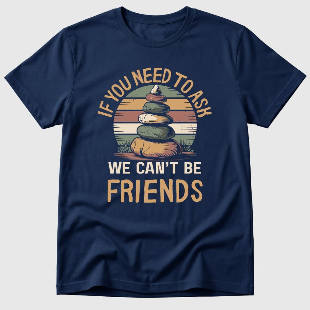 Navy We Can't Be Friends - Mosaic Rhino