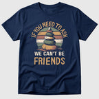 Navy We Can't Be Friends - Mosaic Rhino