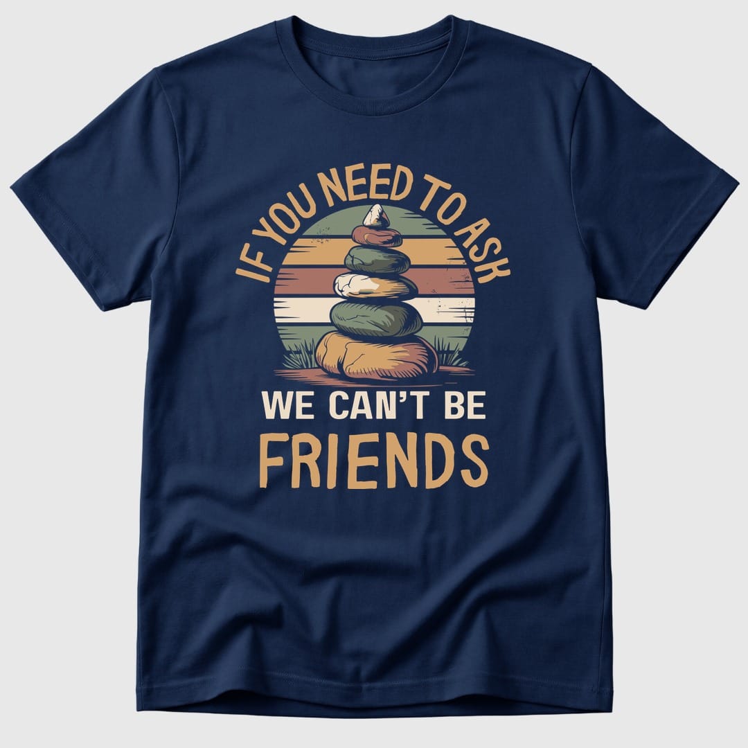 Navy We Can't Be Friends - Mosaic Rhino