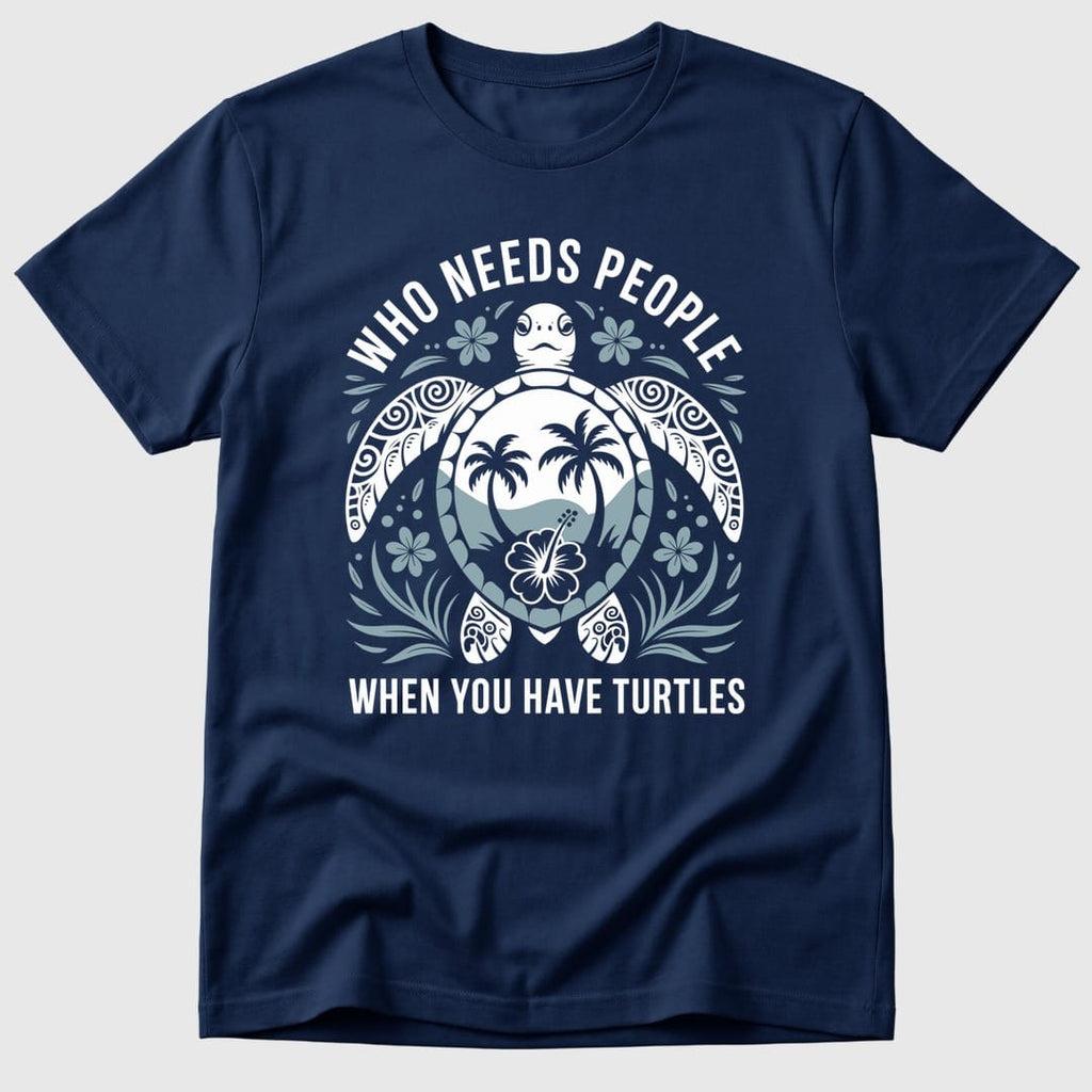 Navy We Have Turtles - Mosaic Rhino