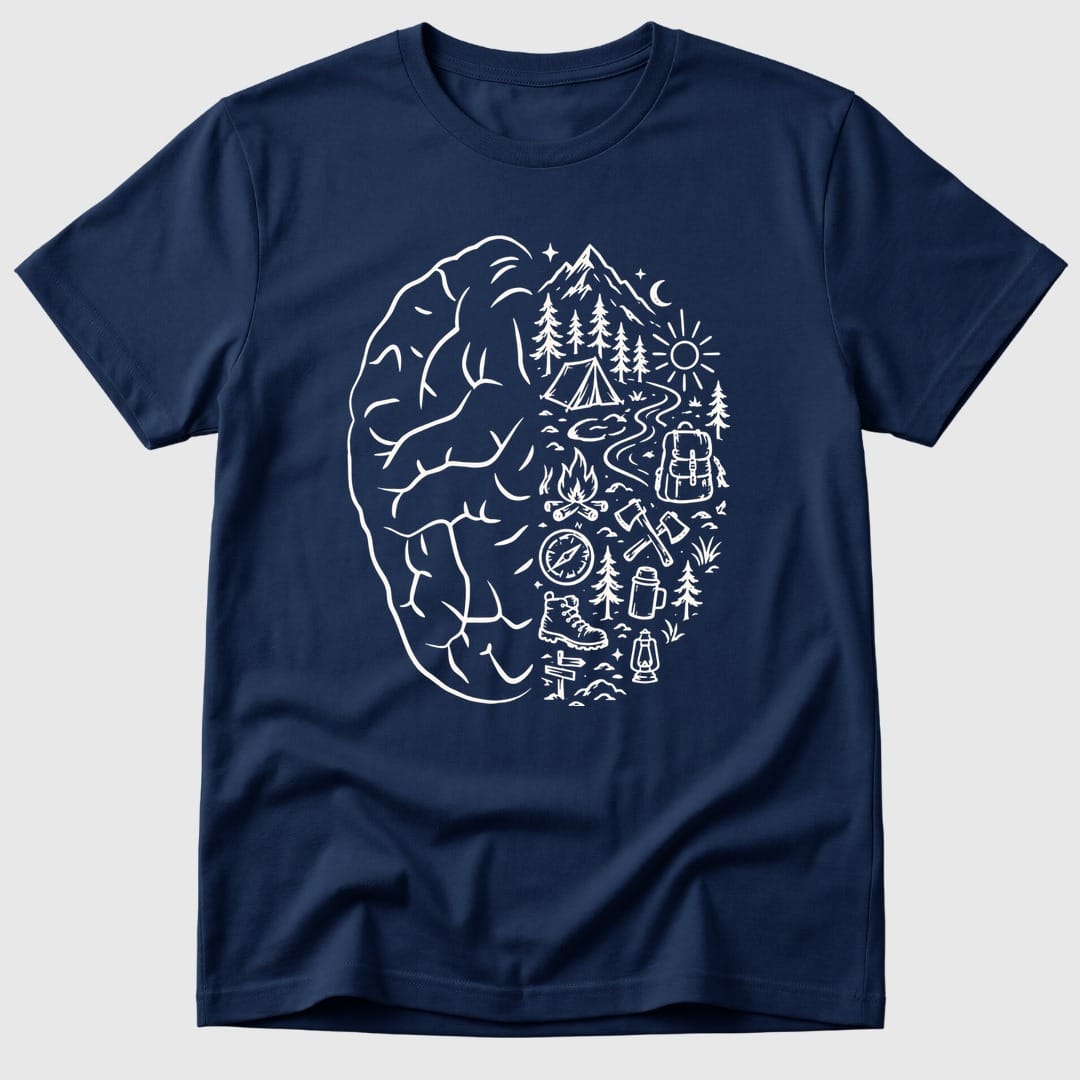 Navy Wild Mind - Mosaic Rhino