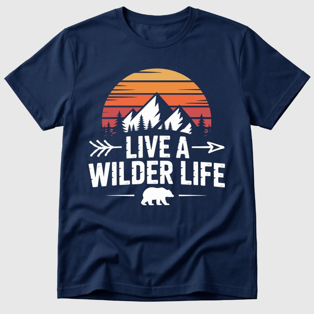 Navy Wilder Life Sunset - Mosaic Rhino