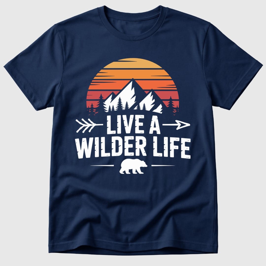 Navy Wilder Life Sunset - Mosaic Rhino