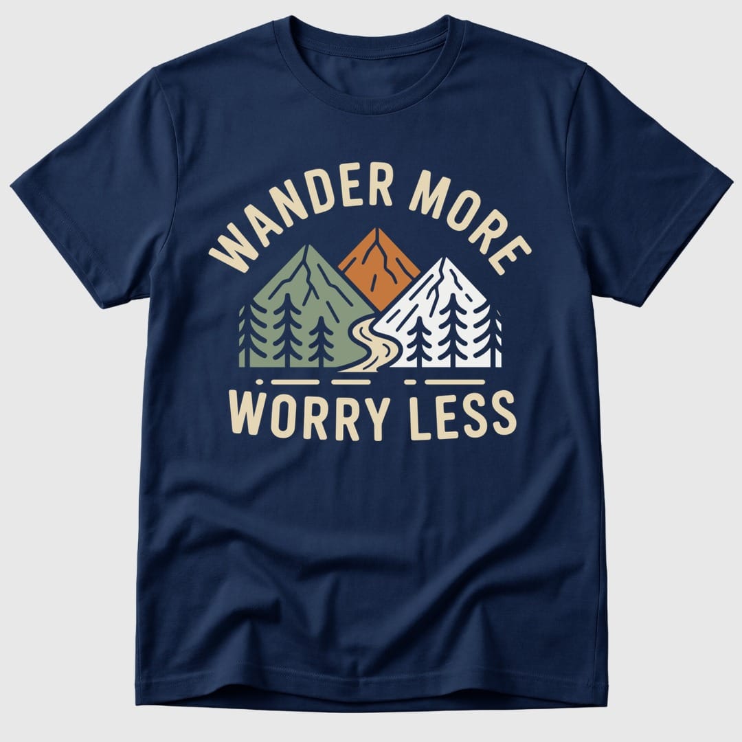 Navy Worry Less - Mosaic Rhino