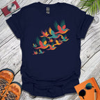 Bright Birds in Flight T-Shirt