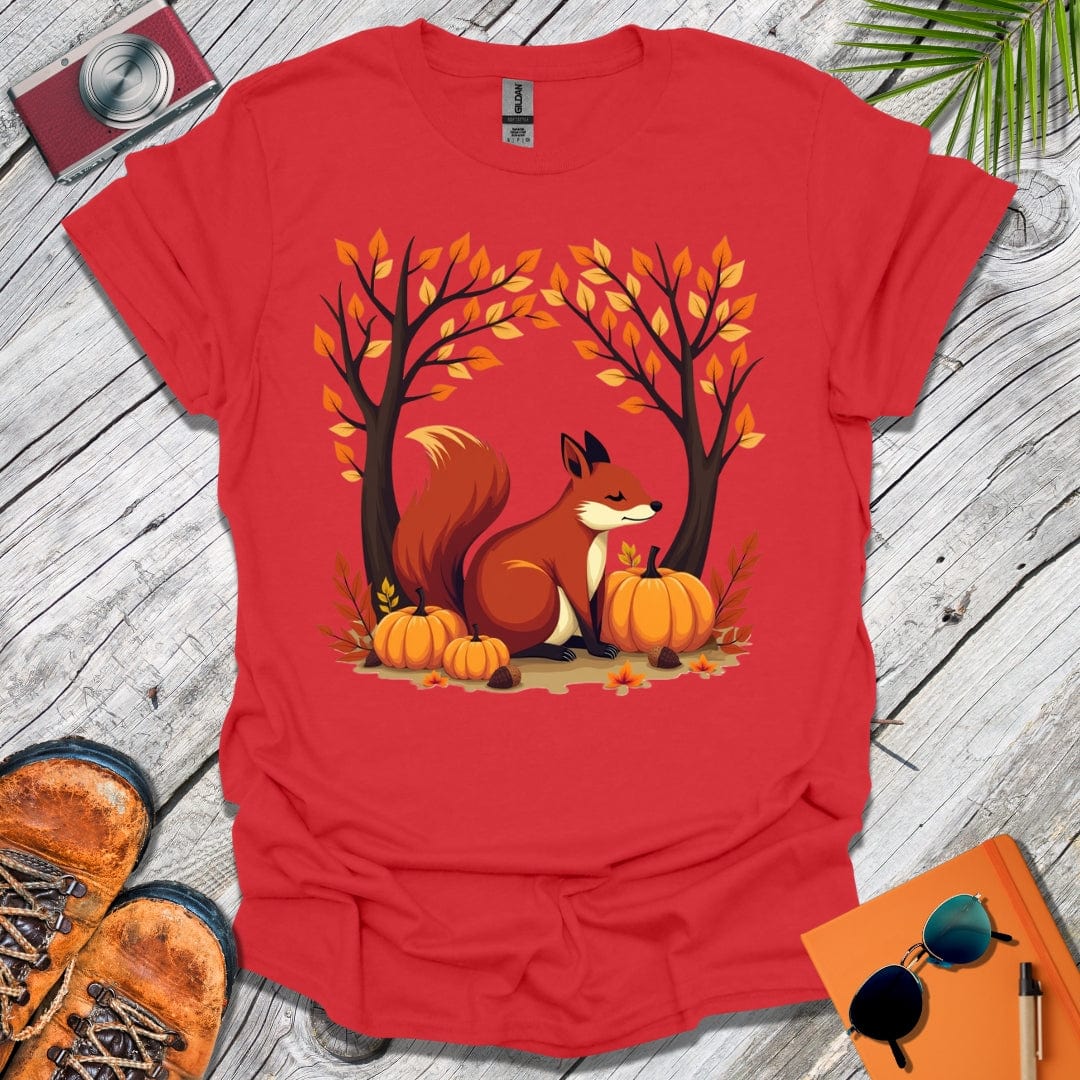 Autumn Squirrel T-Shirt