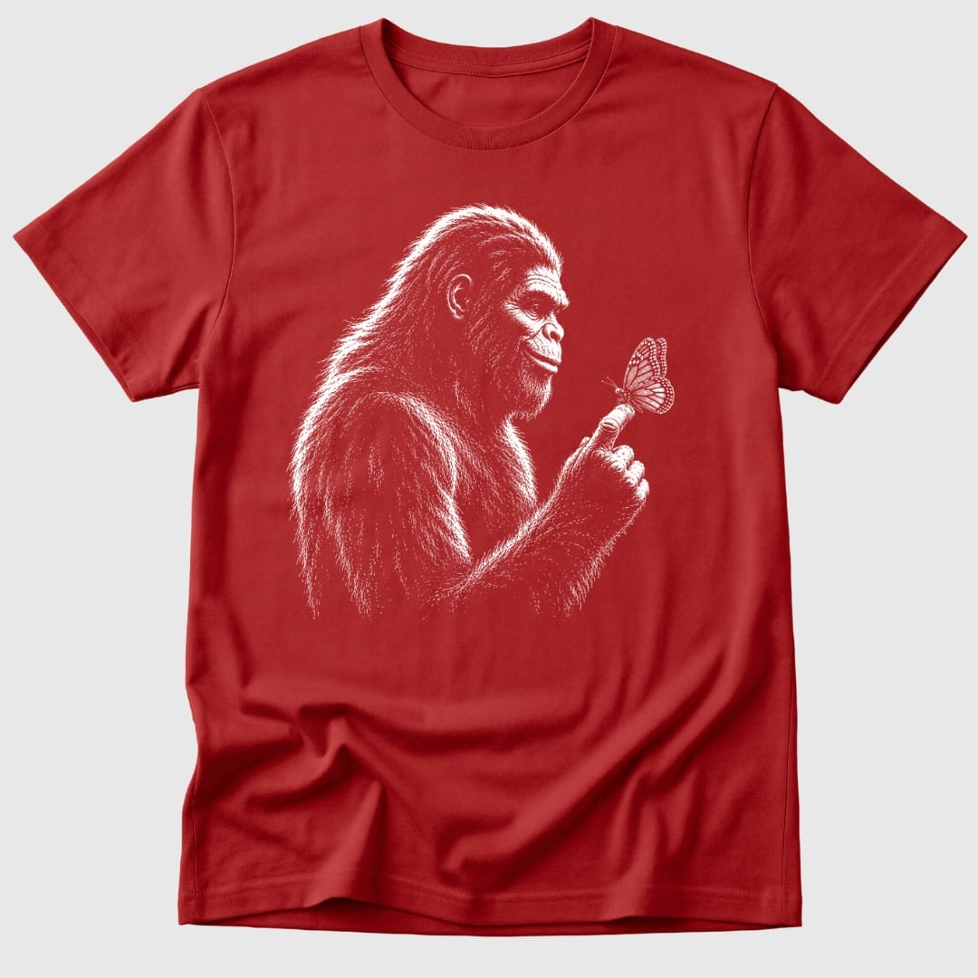 Bigfoot Butterfly T-Shirt