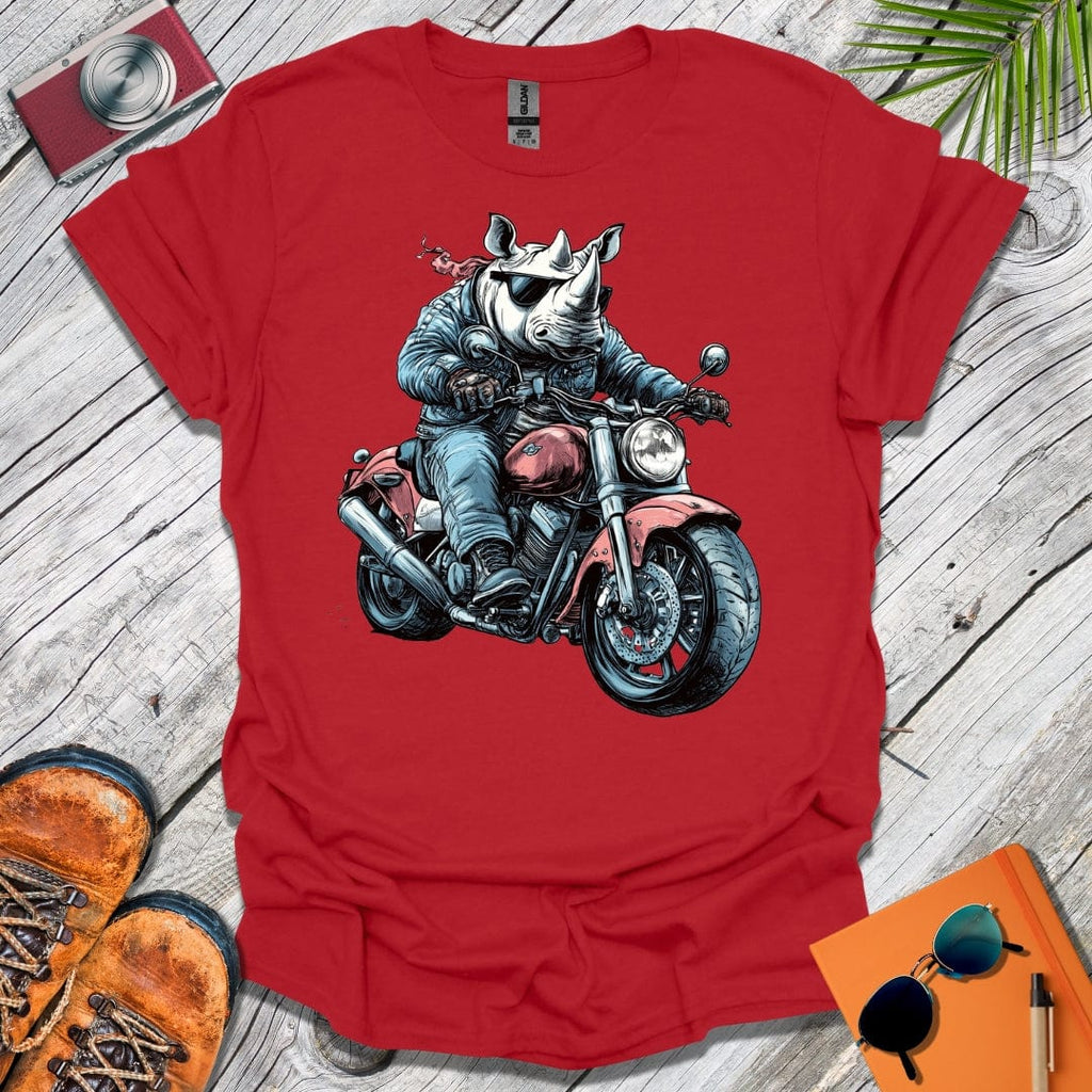 Biker Rhino T-Shirt