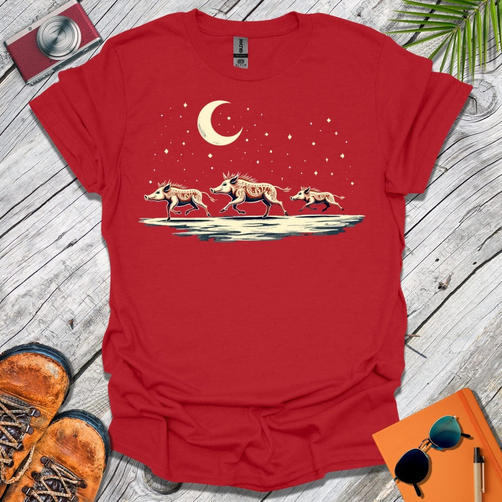 Boars on the Run T-Shirt