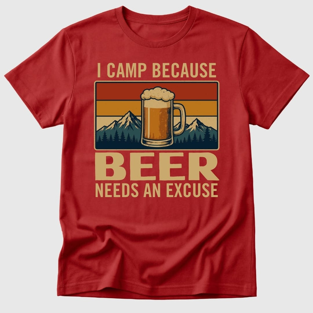 Camp For Beer T-Shirt