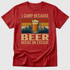 Camp For Beer T-Shirt