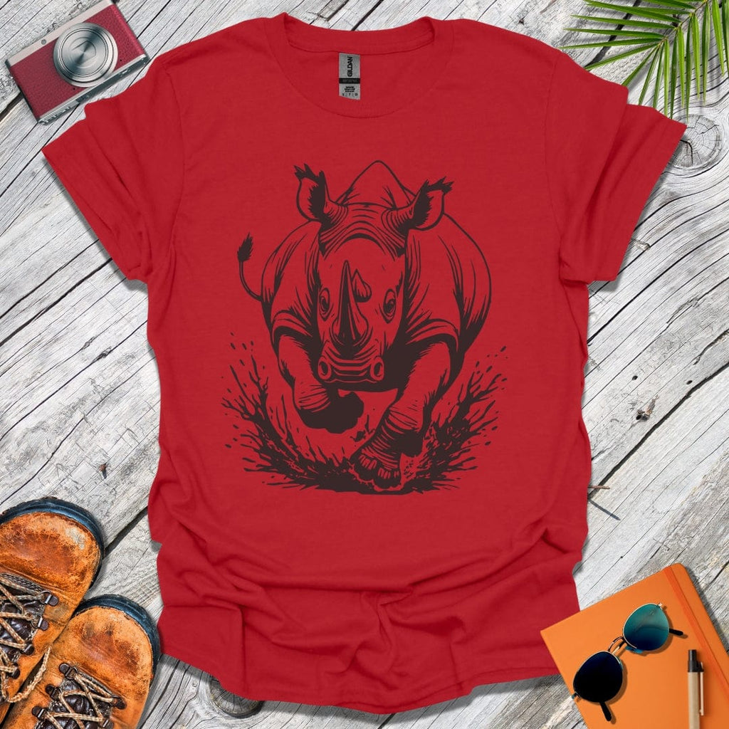 Charging Rhino T-Shirt