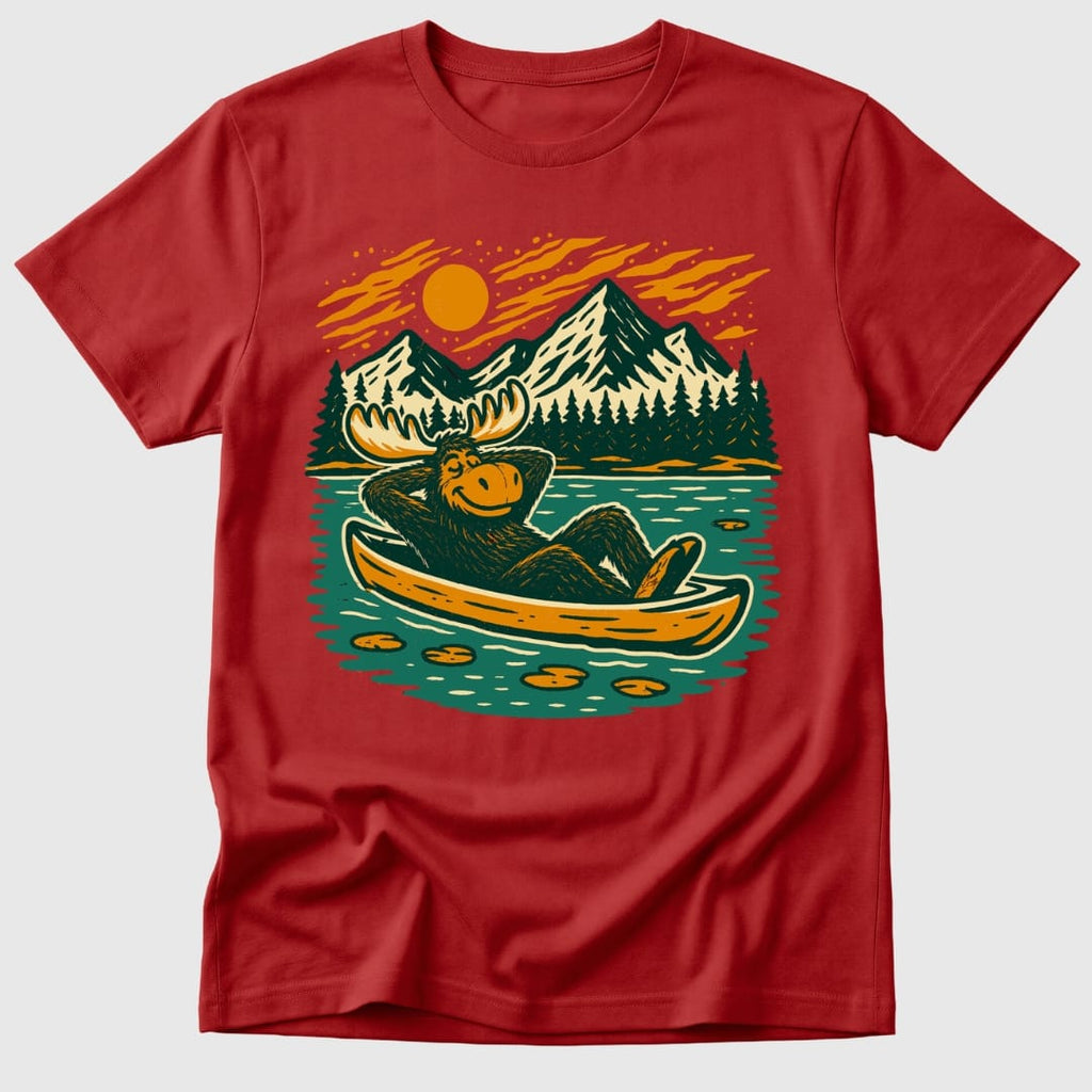 Chilled Lake Moose T-Shirt