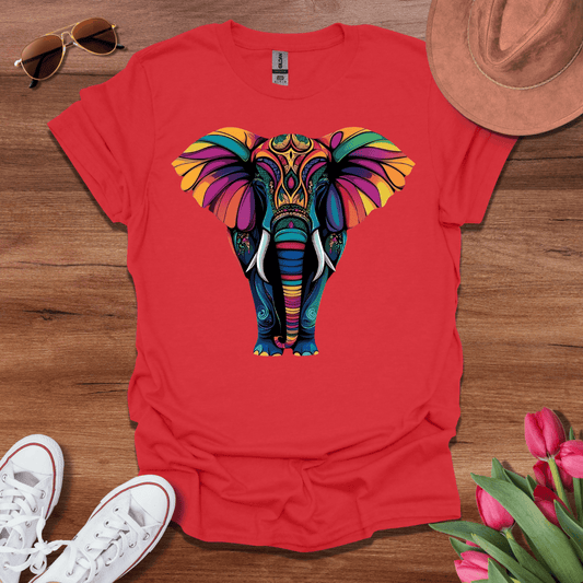 Double Tusk Elephant T-Shirt