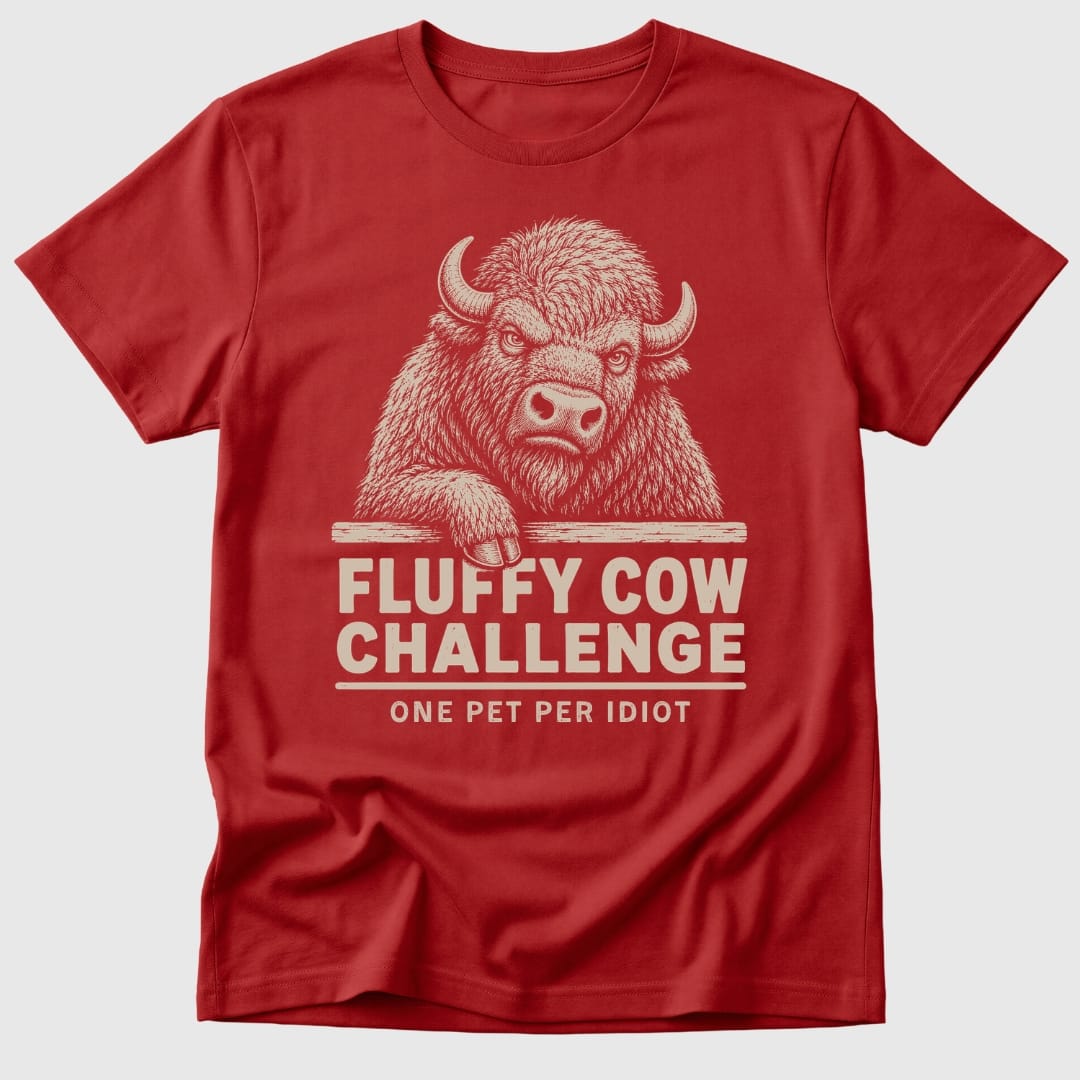 Fluffy Cow Challenge T-Shirt