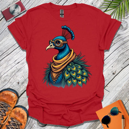 Goggled Peacock T-Shirt