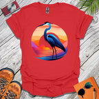 Heron Sunset T-Shirt