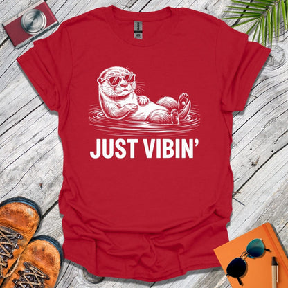 Just Vibin' Otter T-Shirt
