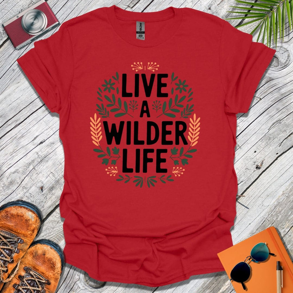 Live a Wilder Life Botanical T-Shirt