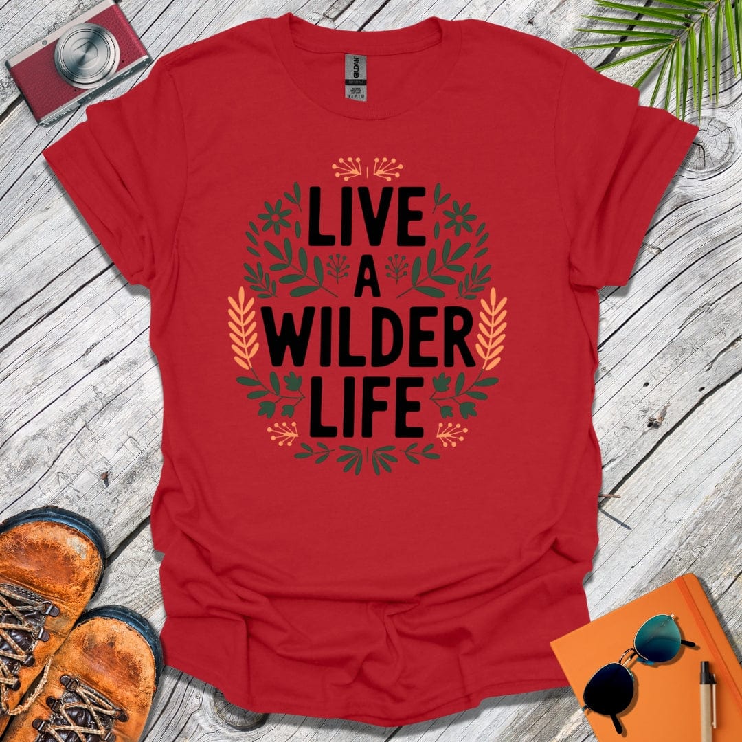 Live a Wilder Life Botanical T-Shirt