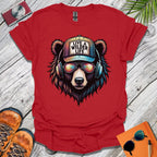 Live a Wilder Life Psychedelic Bear T-Shirt