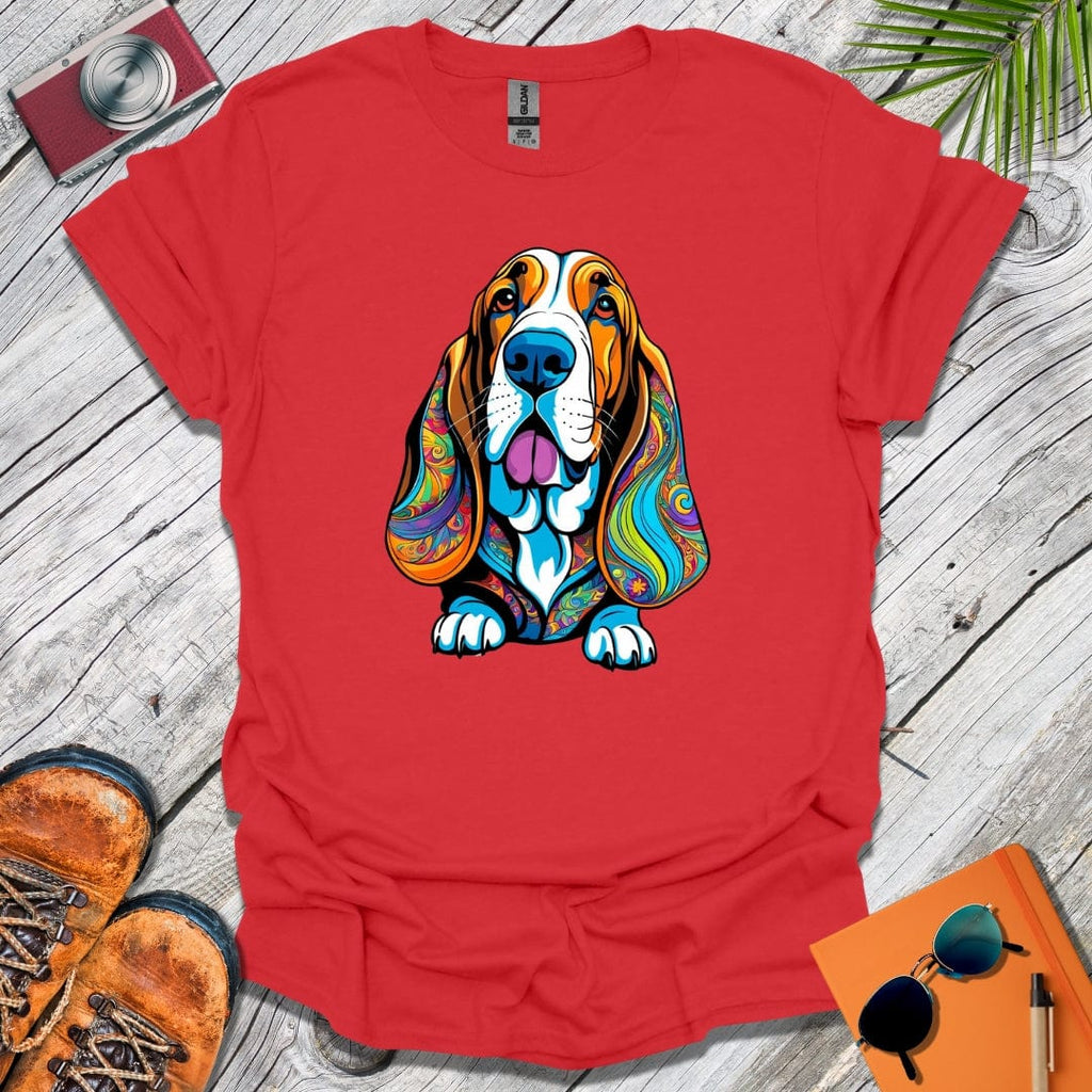 Lovable Bassett Hound T-Shirt