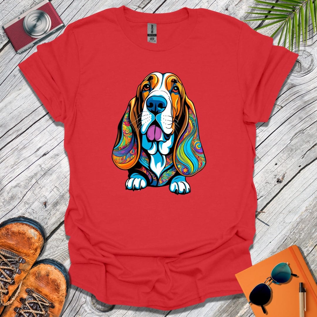 Lovable Bassett Hound T-Shirt