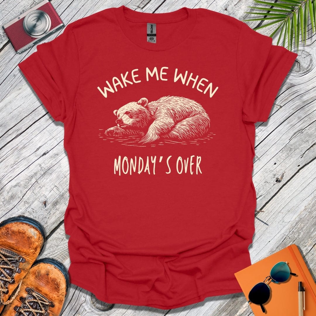 No Mondays Bear T-Shirt