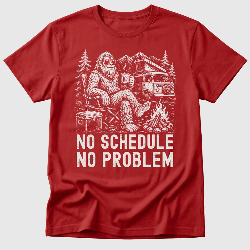 No Schedule Bigfoot T-Shirt