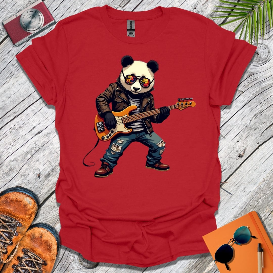 Panda Bassist T-Shirt