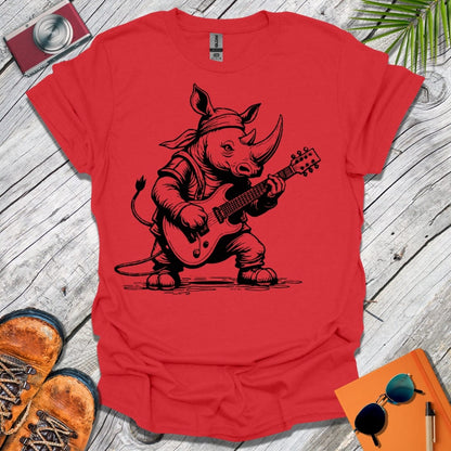 Rhino Guitarist T-Shirt